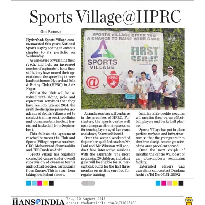 Tennis Camp by Sports Village at HPRC - Image 10