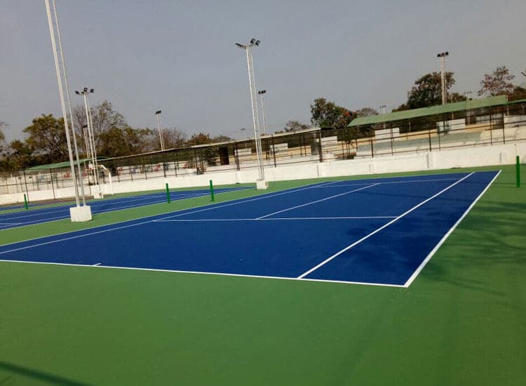 HPRC Tennis Court View