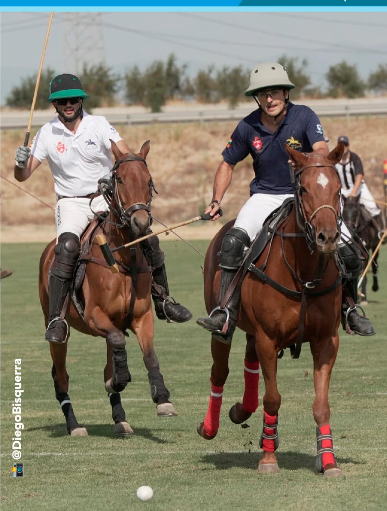 HPRC and Madrid Polo Club players in action during the Clubs Cup — photo by Diego Bisquerra, Clickpolo #745