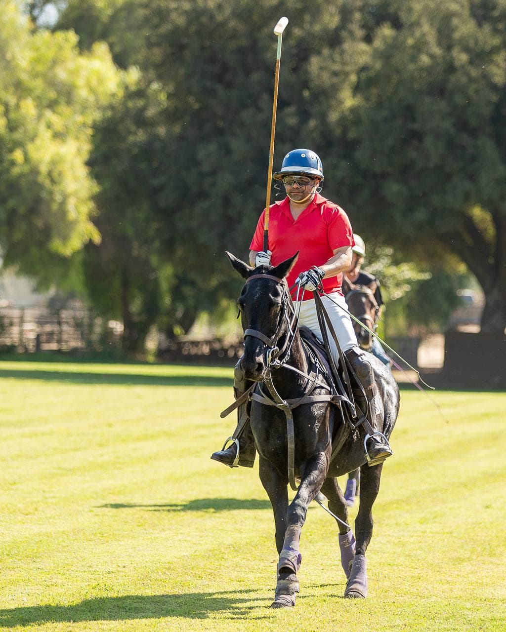 HPRC San Diego 2024 - rider in red shirt