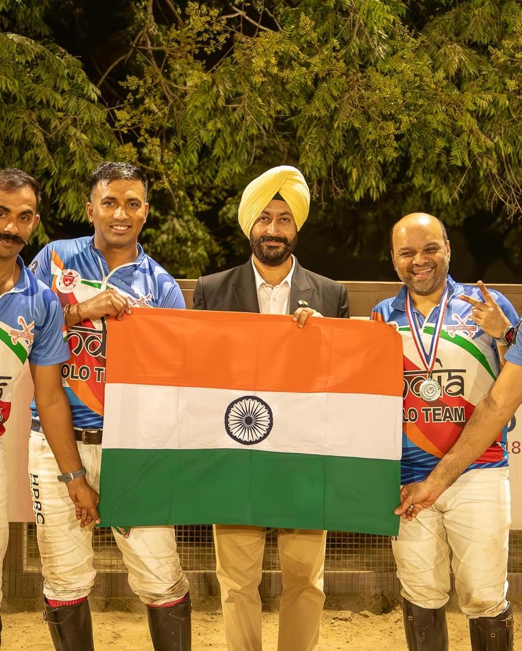HPRC San Diego 2024 - India flag with guest