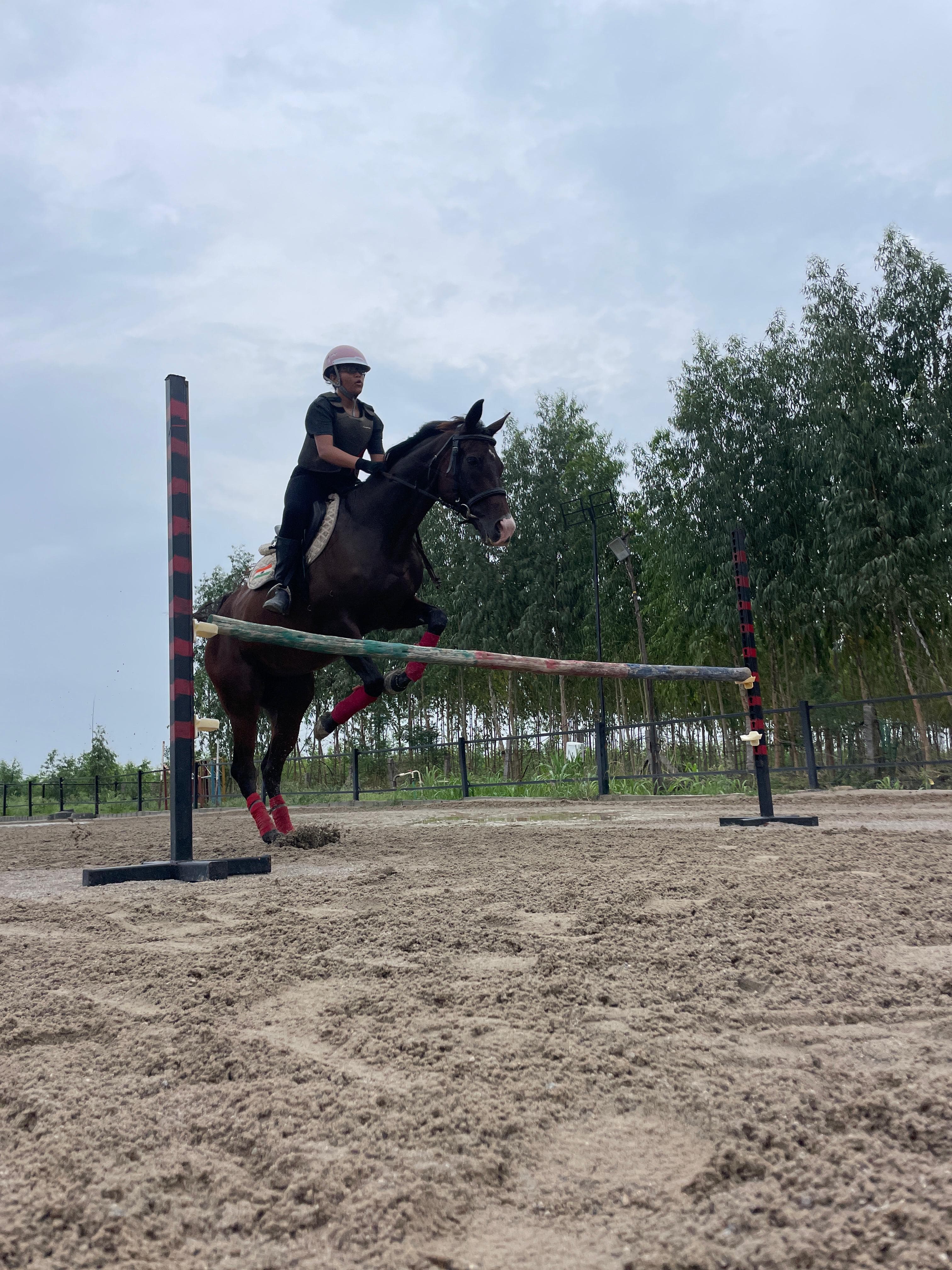 Gurazada Amrutha Varshini — 3rd, Show Jumping — Under-14 - 60 CM