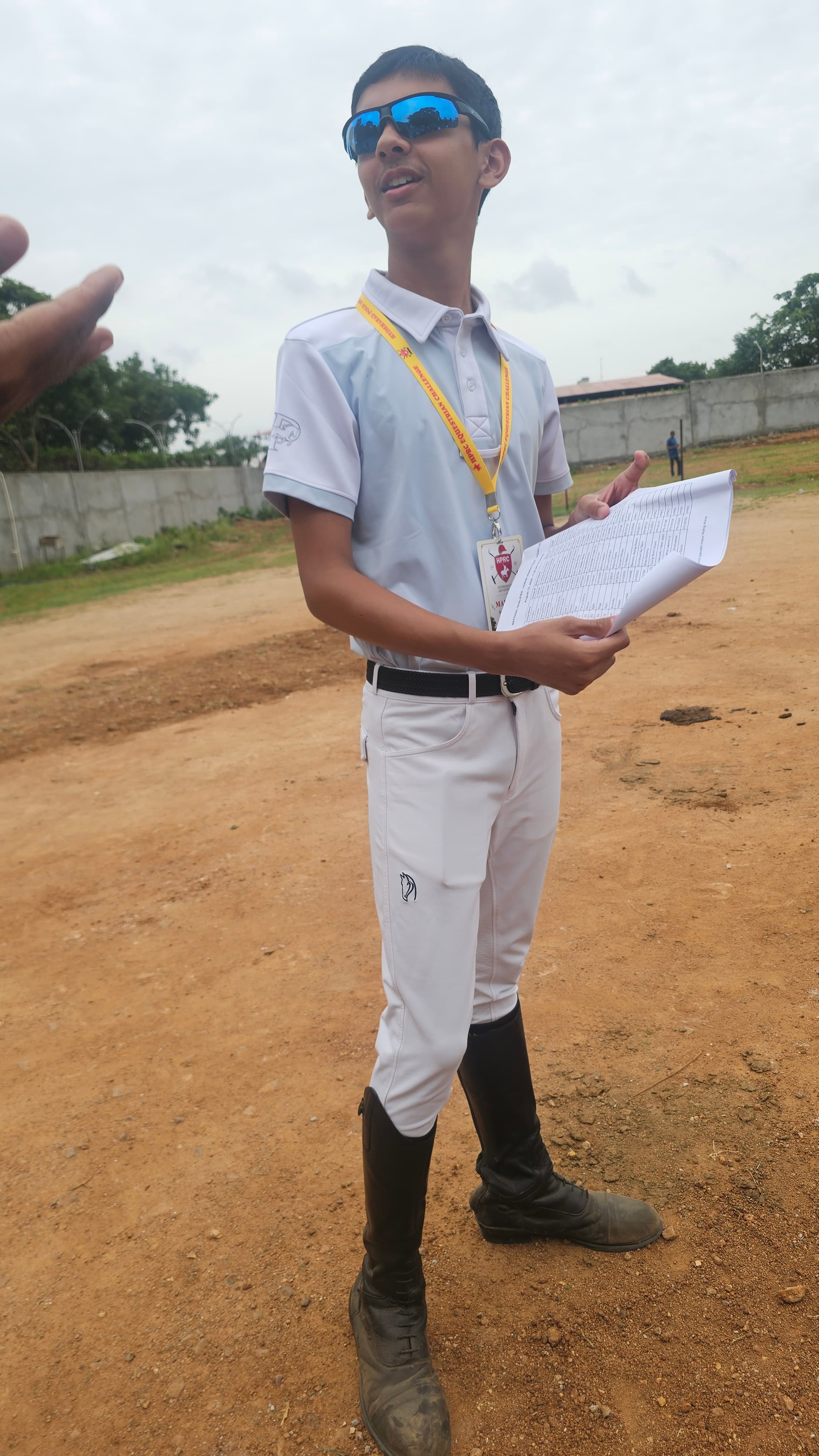 Mohammed Aamir Shahnawaz — 2nd, Show Jumping — Open - 90 CM