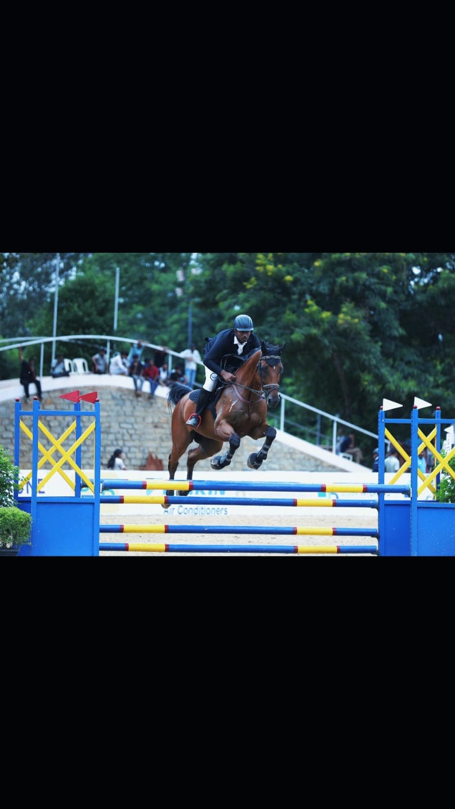 Sanjit Kanumilli — 3rd, Show Jumping — Two-phase 105–110 CM