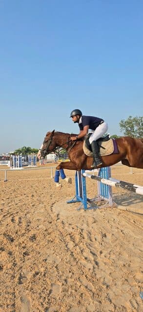 Abdul Manan — 1st, Show Jumping — 100–105 cm, Open