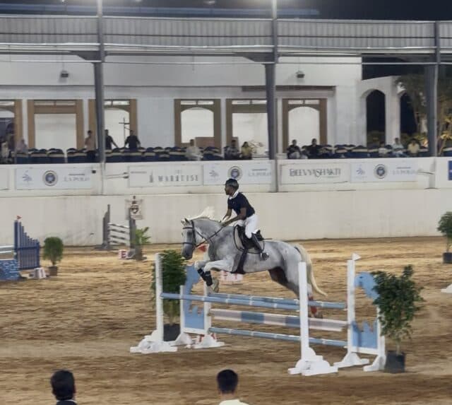 Jagadeesh Archi — 1st, Show Jumping — 40 cm, Open