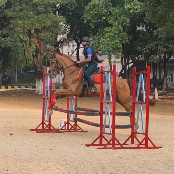 K Thirumal — 2nd, Show Jumping — 40 cm, Open