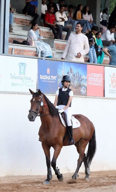 Kumbham Sai Tanvi Reddy — 3rd, Dressage — Junior