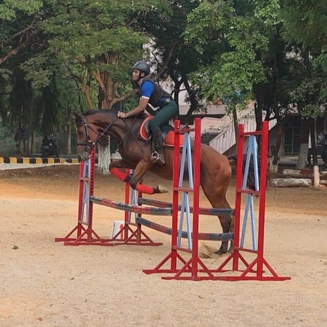 N Pundarikaksha — 3rd, Show Jumping — 40 cm, Open