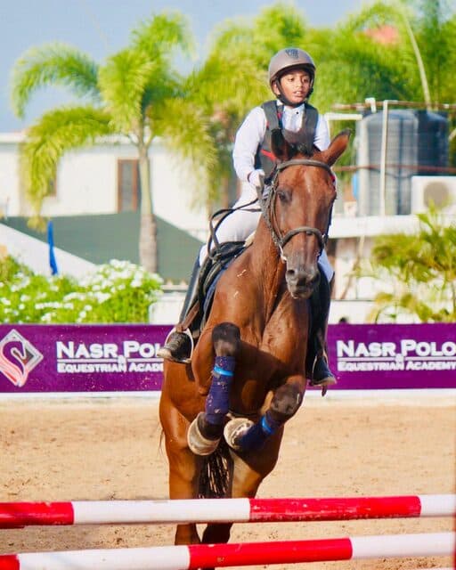 Naag Hridhaan Mulugu — 1st, Show Jumping — 40 cm, Under 12