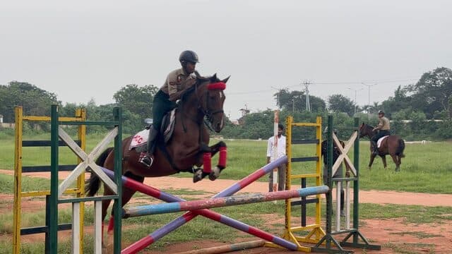 Nalli Raju — 2nd, Show Jumping — 60 cm, Open