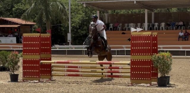 Pothuraju Sridhar — 1st, Show Jumping — 110–115 cm, Open (Championship class)