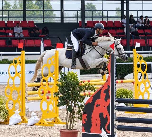 Prabhnoor Singh — 3rd, Show Jumping — 100–105 cm, Under 18