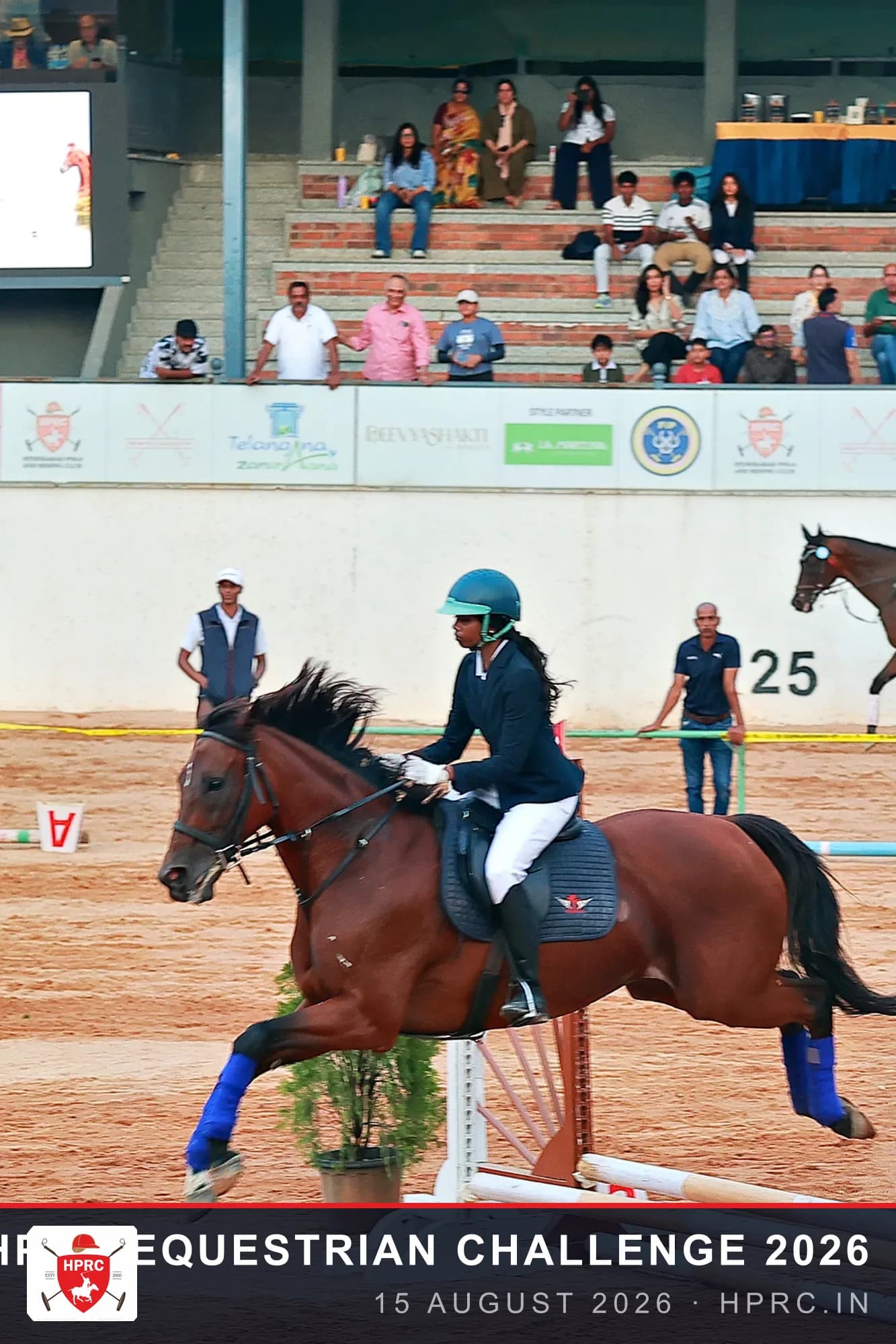 Day 2 · Evening — Show Jumping 40 cm & 105–110 cm