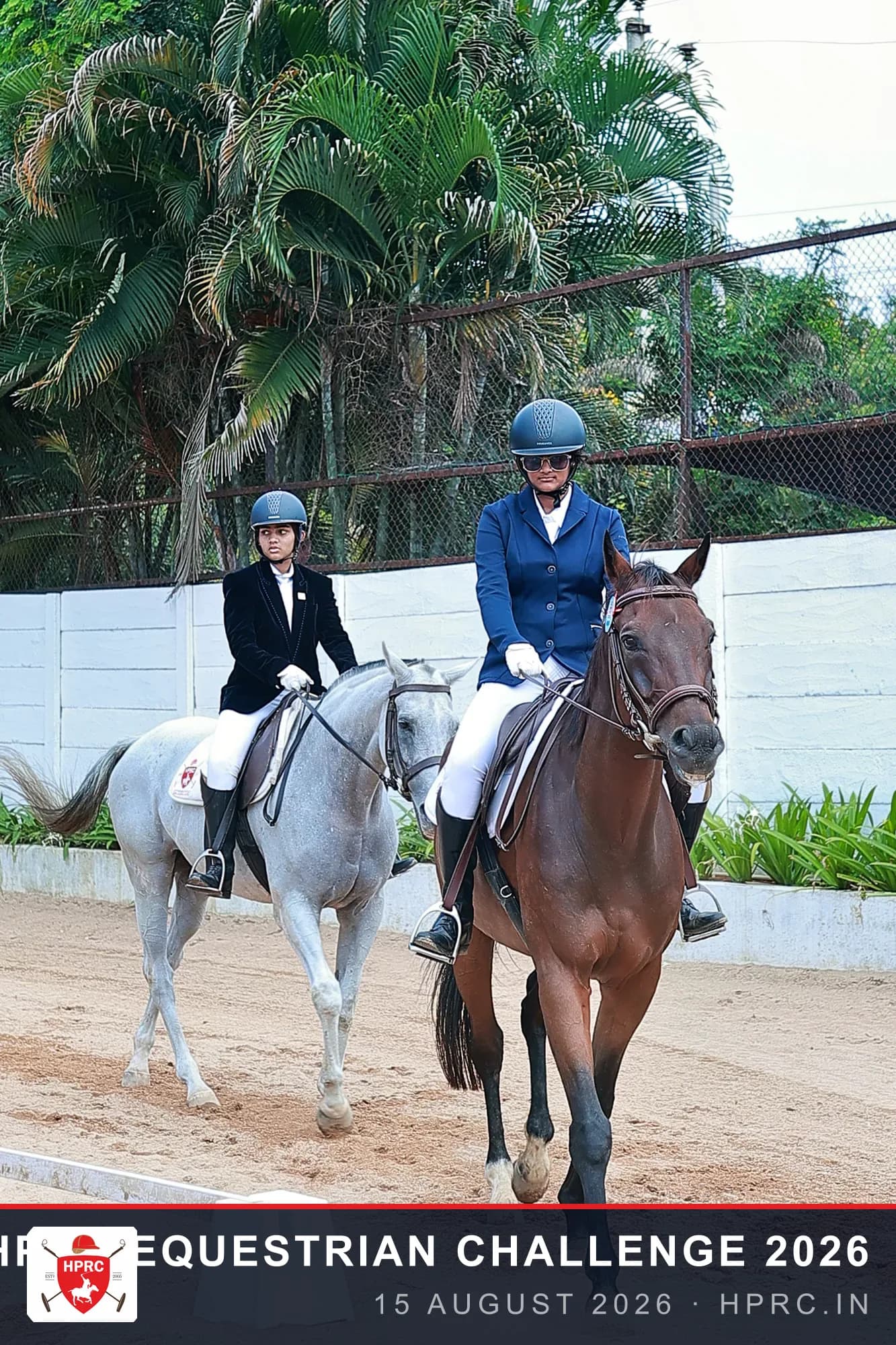 Day 2 · Morning — Hacks & Dressage
